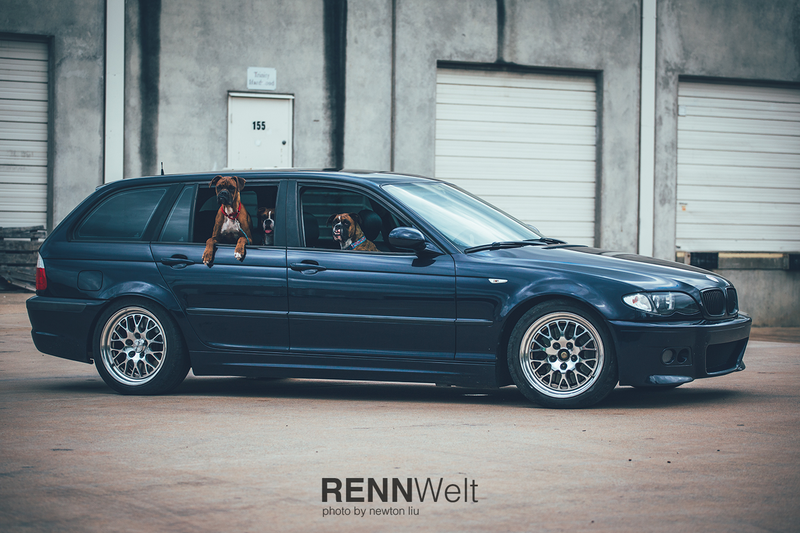 Illustration for article titled The World's Fastest Dog Rescue Vehicle - Juliann's E46 Touring